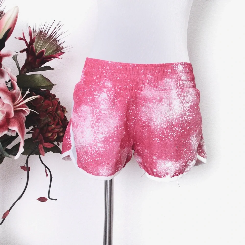 Nike Dash Galaxy Hot Pink Lined Running Shorts